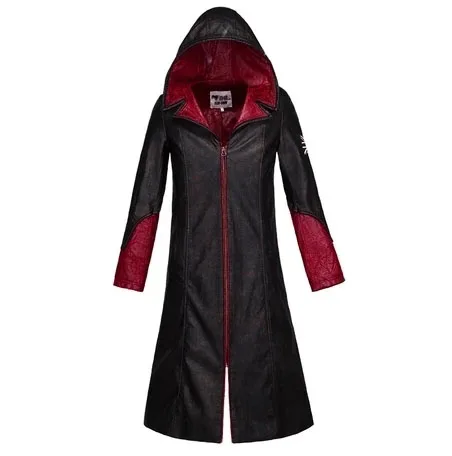 Fullmetal Alchemist Coat - Kostium Cosplay Skórzany trencz Długa kurtka