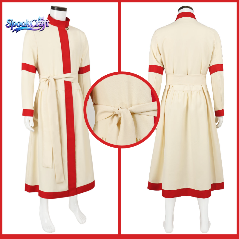 Anime Cosplay Dress For Women - Nowy Średniowieczny Kaftan Szata Strój Kapłana