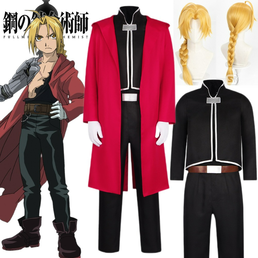 Fullmetal Alchemist Coat - Kostium Cosplay Fullmetal Alchemist Edward Elric