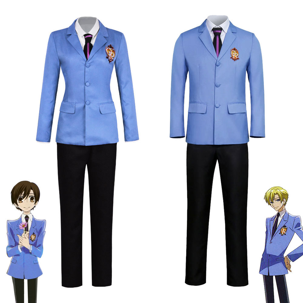Anime Cosplay Japanese Girl - Anime Fujioka Haruhi Strój Cosplay Ouran