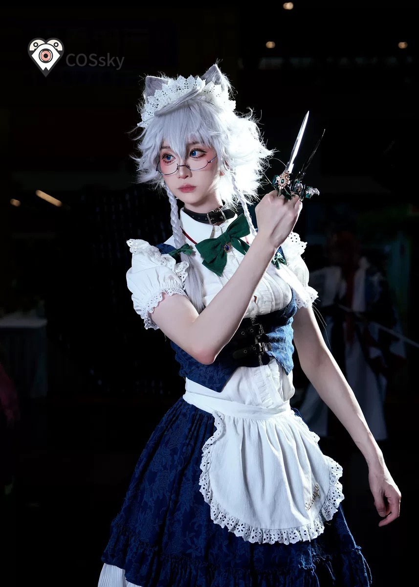Anime Cosplay High Quality - Kostium Cosplay Izayoi Sakuya Touhou Project
