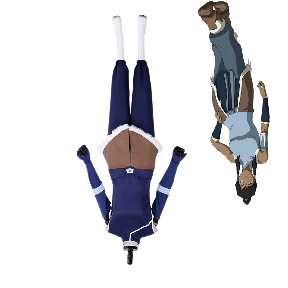 Anime Cosplay Simple - Anime Avatar: Legenda Aanga Damski Kostium