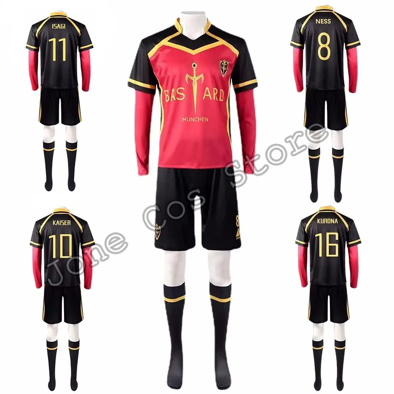 Anime Cosplay To Buy - Kaiser Cosplay Jersey Anime Isagi Yoichi