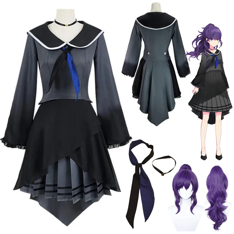 Anime Cosplay Japanese Girl - Kostium Cosplay Anime Project Sekai Asahina