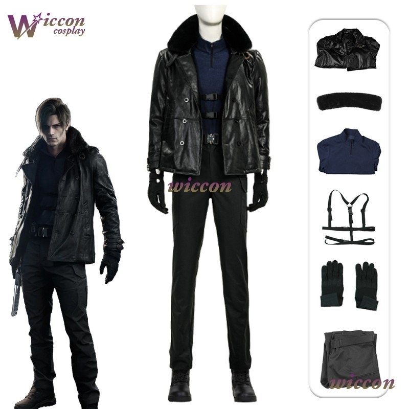 Anime Cosplay Female Characters - Kostium Cosplay Requiem Resident Evil Leon·S·Kennedy,