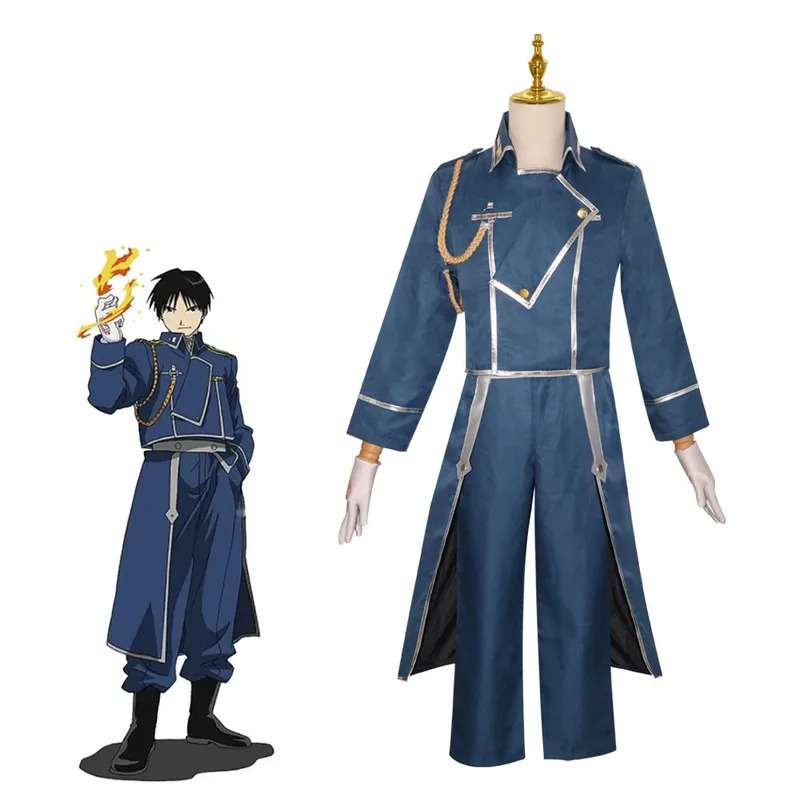 Fullmetal Alchemist Coat - Kostium Cosplay Anime Fullmetal Alchemist Roy