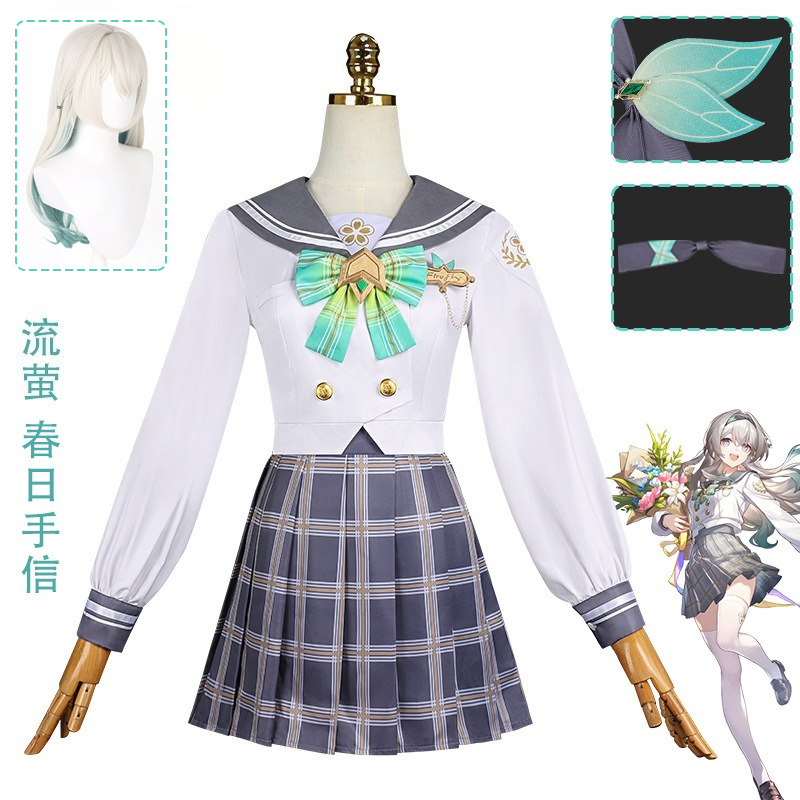 Anime Cosplay Name - Peruka do Cosplayu Firefly, Honkai Star