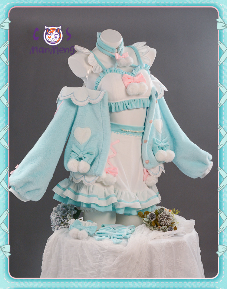 Anime Cosplay Dress For Women - Kostium Cosplay Miku Gra Cosplay Anime