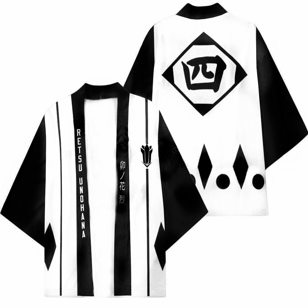 Japoński Harajuku Kimono Anime – Bleach Captain Coat recenzja i cena