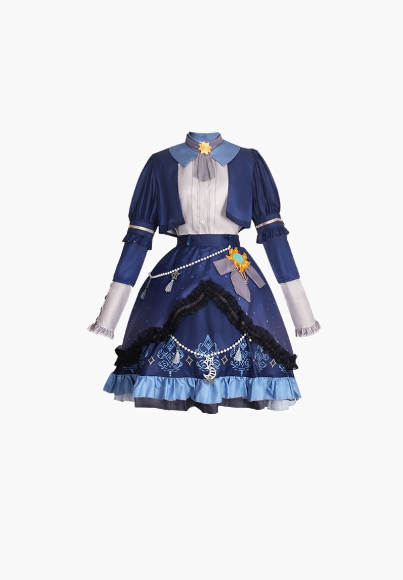 2025 PJSK Stars Kolorowa Sukie – Anime Cosplay Dress For Women recenzja i cena