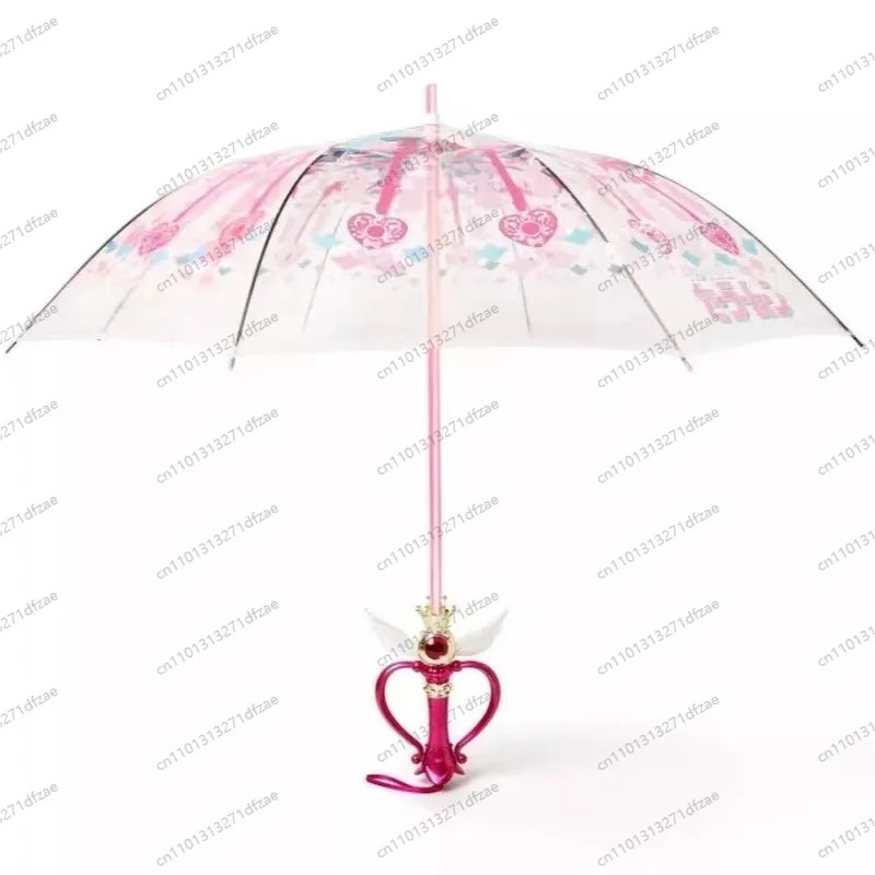 Uroczy przezroczysty parasol S – Sailor Moon Wand recenzja i cena