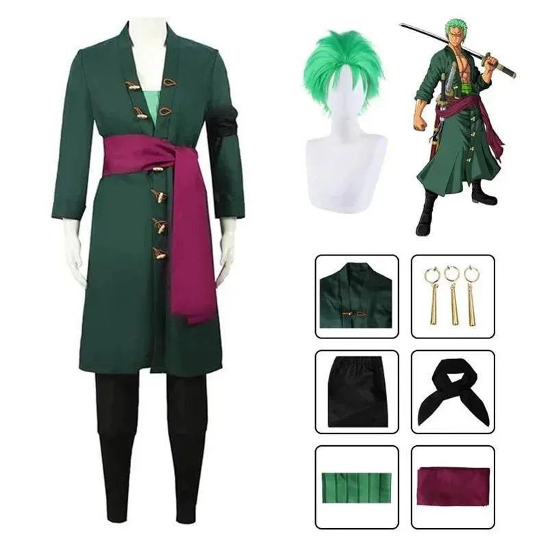 Kostium Cosplay Anime Roronoa, – Anime Cosplay To Buy recenzja i cena