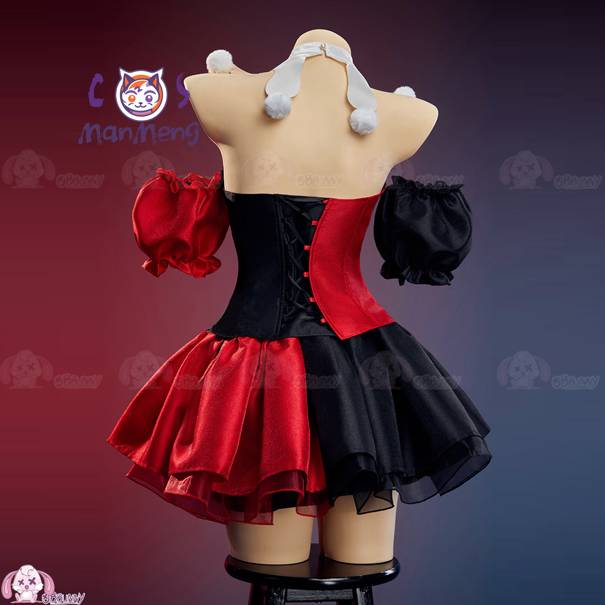 Nowa Gotycka Lolita Spódnica w – Anime Cosplay Red recenzja i cena