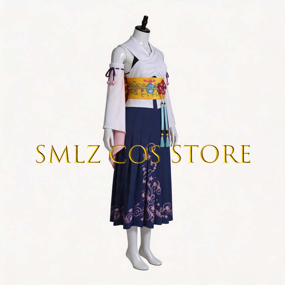 Smlz FFX Yuna Cosplay Anime FF – Anime Cosplay Female Characters recenzja i cena