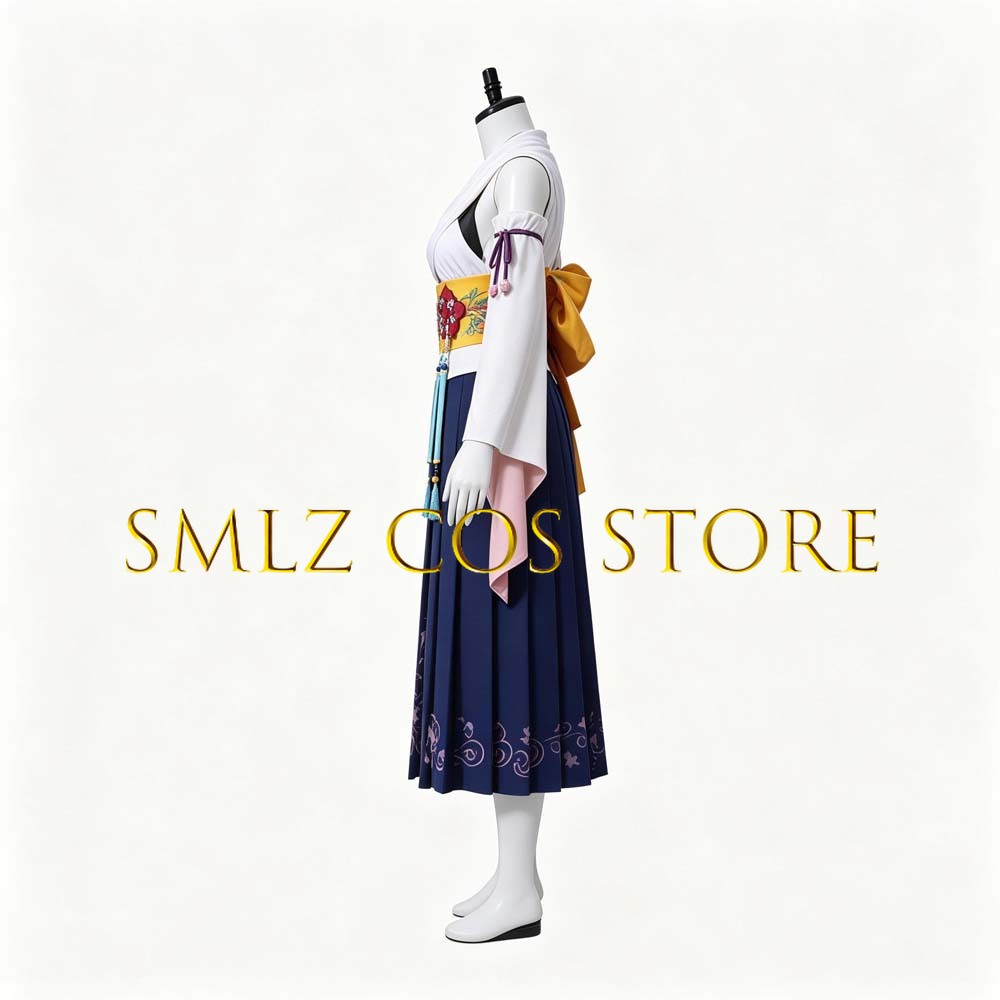 Smlz FFX Yuna Cosplay Anime FF – Anime Cosplay Female Characters recenzja i cena