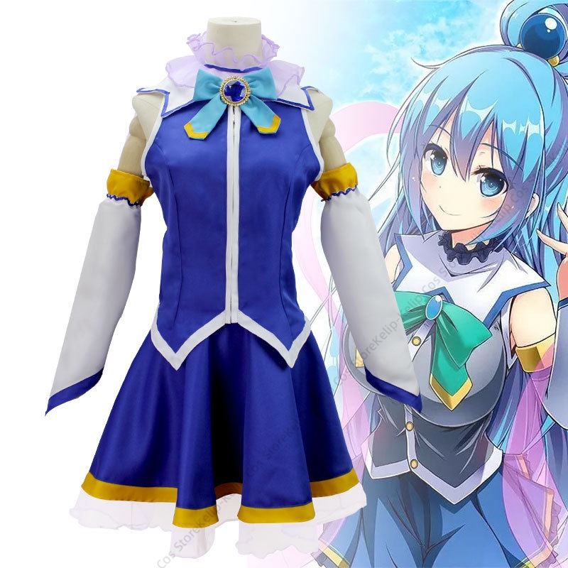 Kostium Cosplay Konosuba Aqua  – Cosplay Anime Expo recenzja i cena