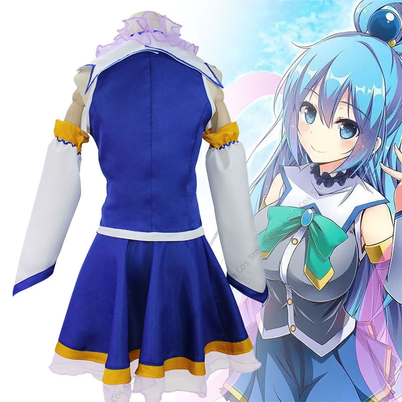 Kostium Cosplay Konosuba Aqua  – Cosplay Anime Expo recenzja i cena