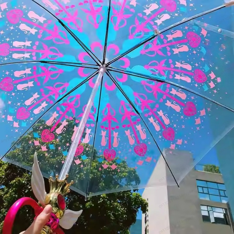 Świecący parasol Sailor Moon,  – Sailor Moon Wand recenzja i cena