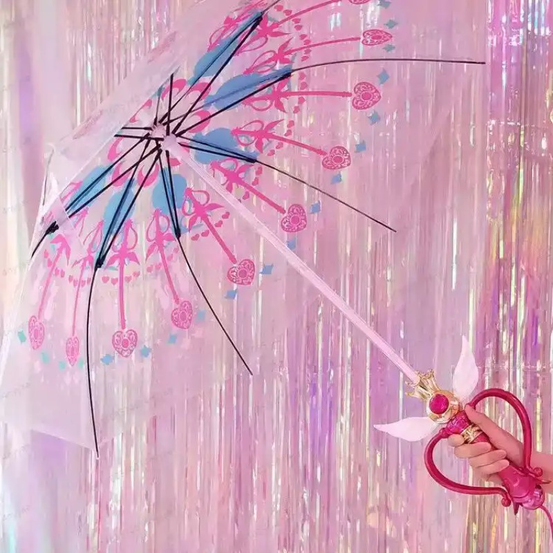 Świecący parasol Sailor Moon,  – Sailor Moon Wand recenzja i cena