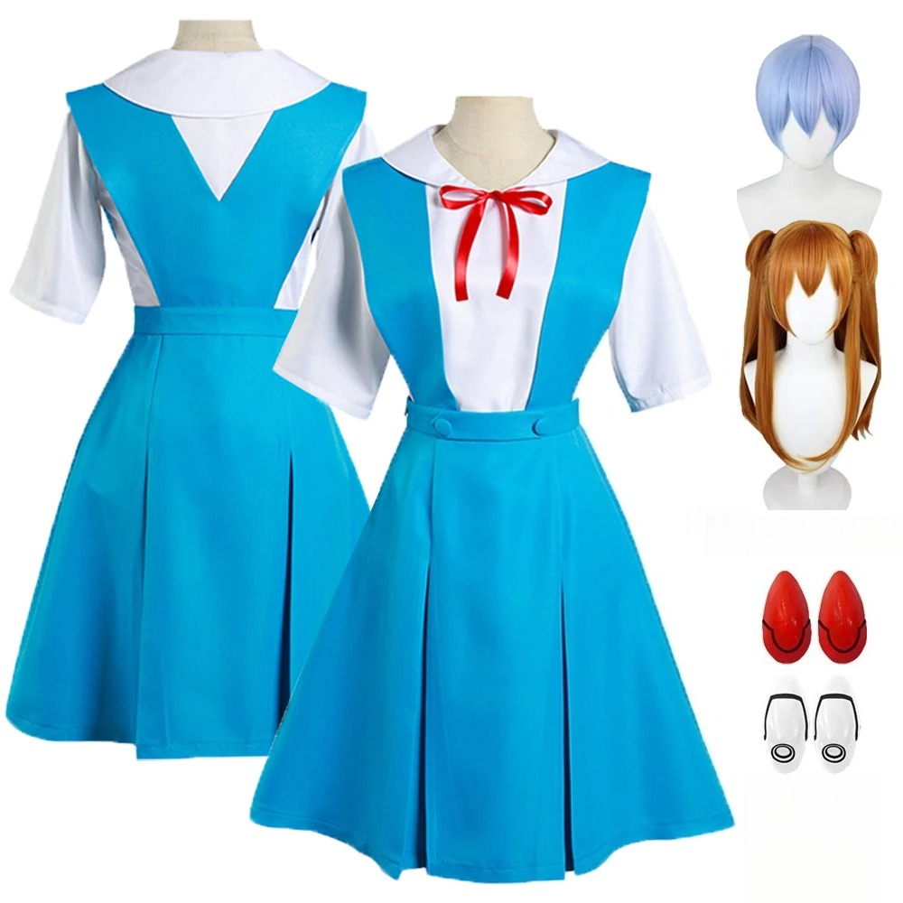 Kostium Cosplay Anime Rei Ayan – Anime Cosplay Japanese Girl recenzja i cena