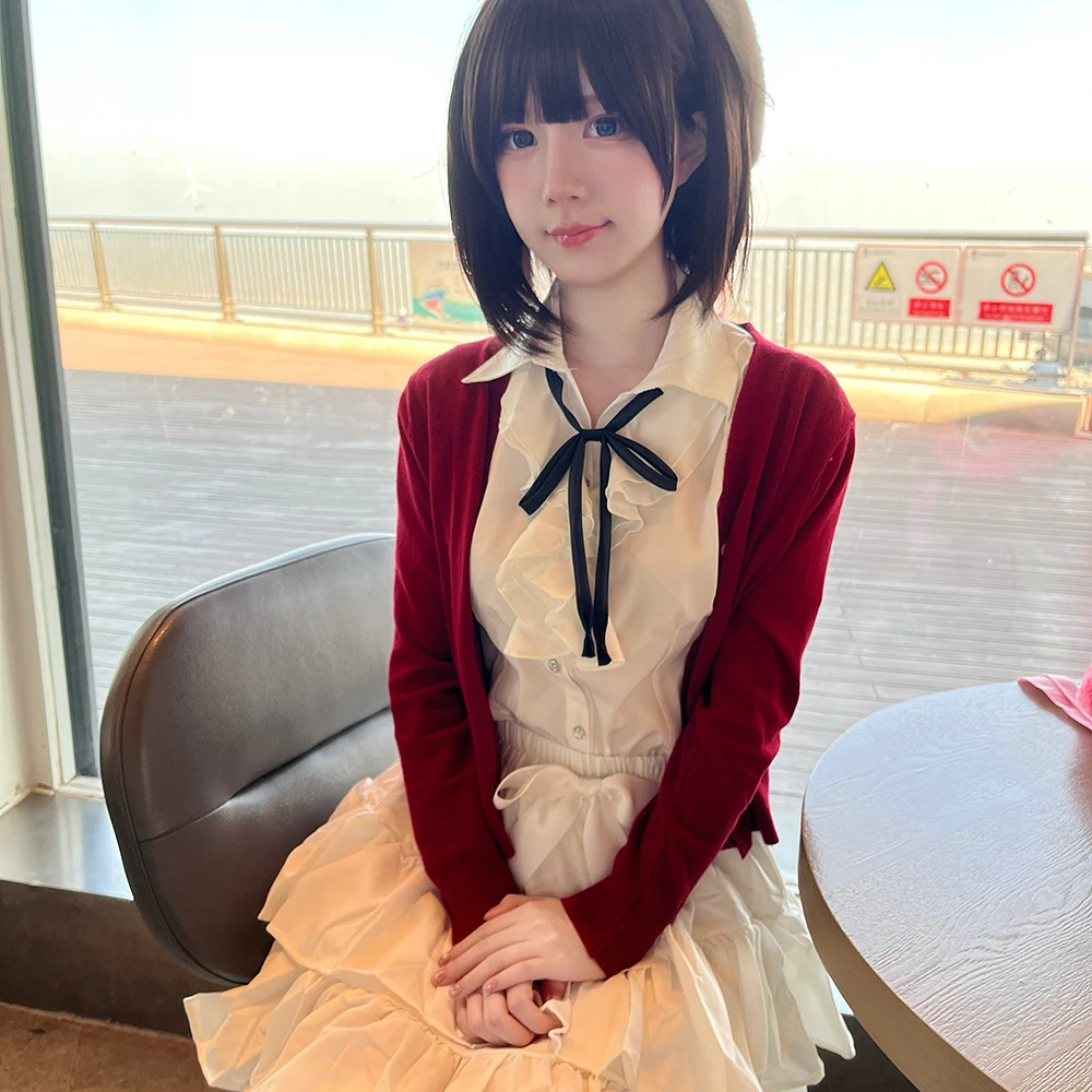 Dziewczęcy czerwony płaszcz ko – Anime Cosplay Red recenzja i cena