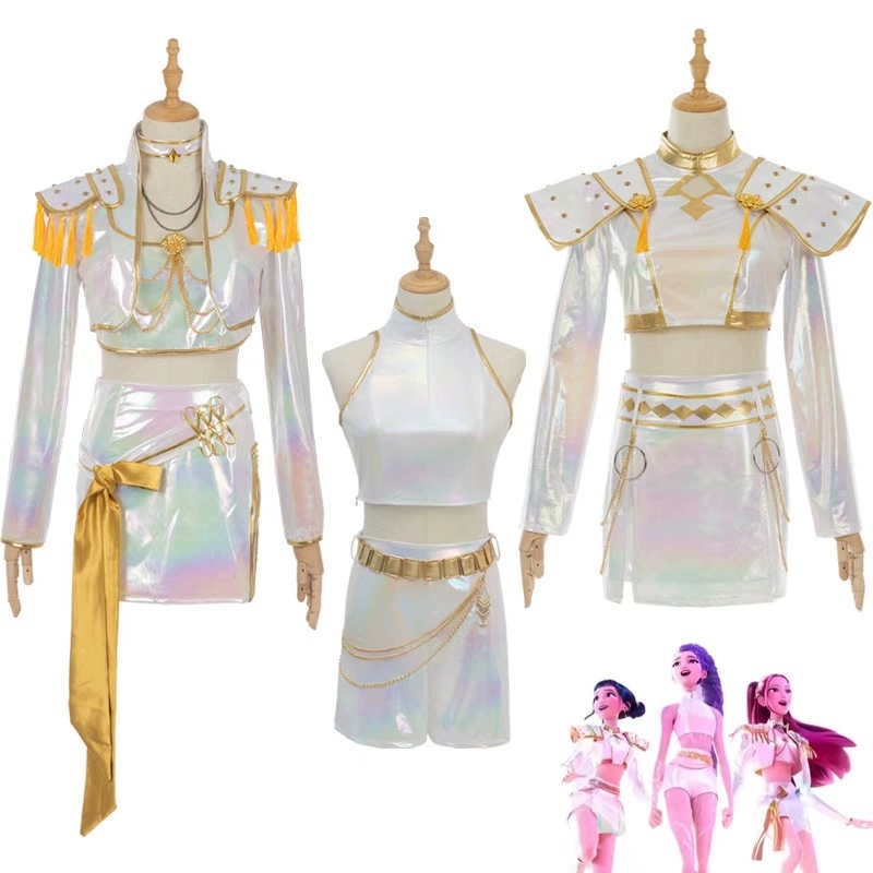Strój Cosplay Skóra PU Biały S – Anime Cosplay Japanese Girl recenzja i cena