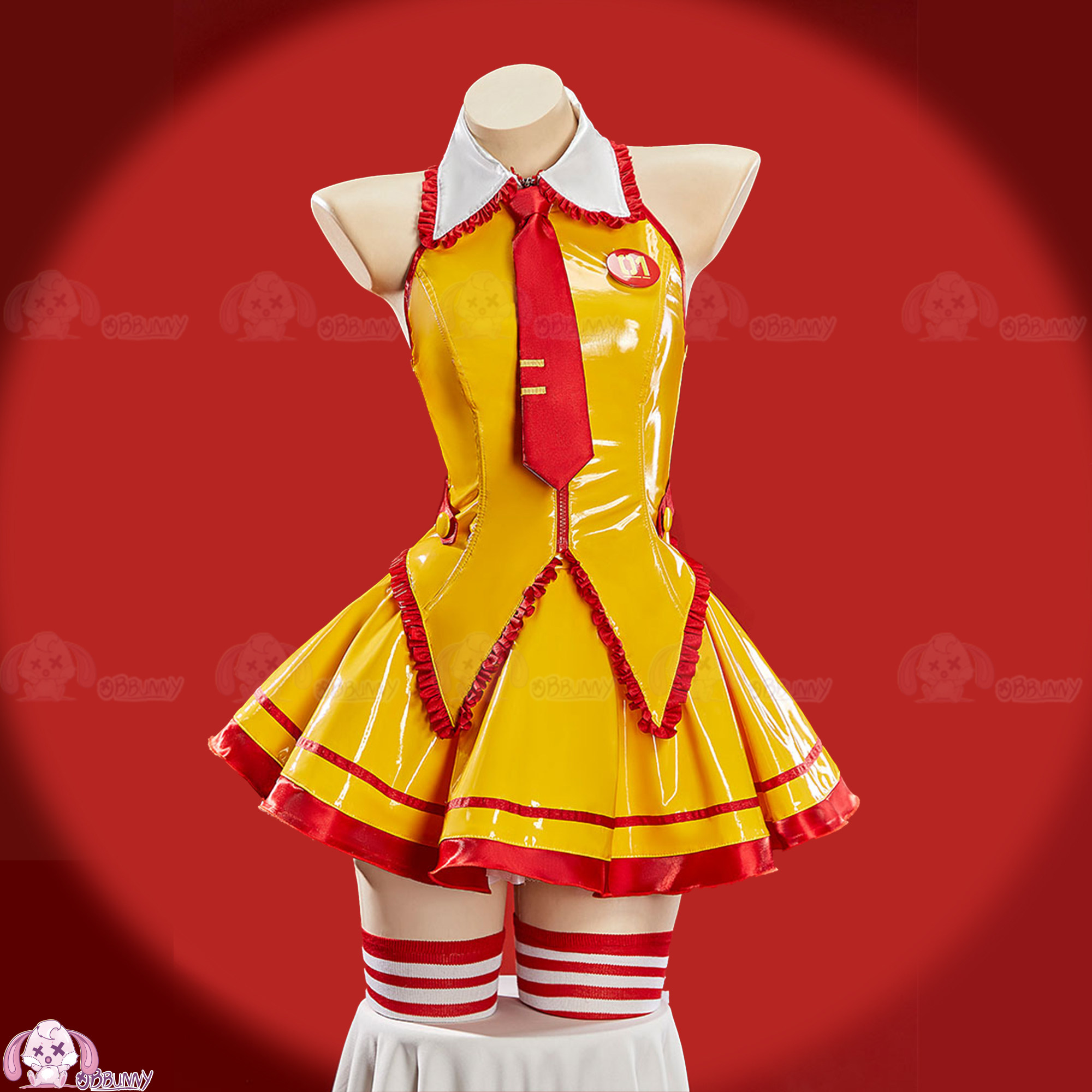 Strój Cosplay Miku Fanart, Suk – Anime Cosplay Red recenzja i cena