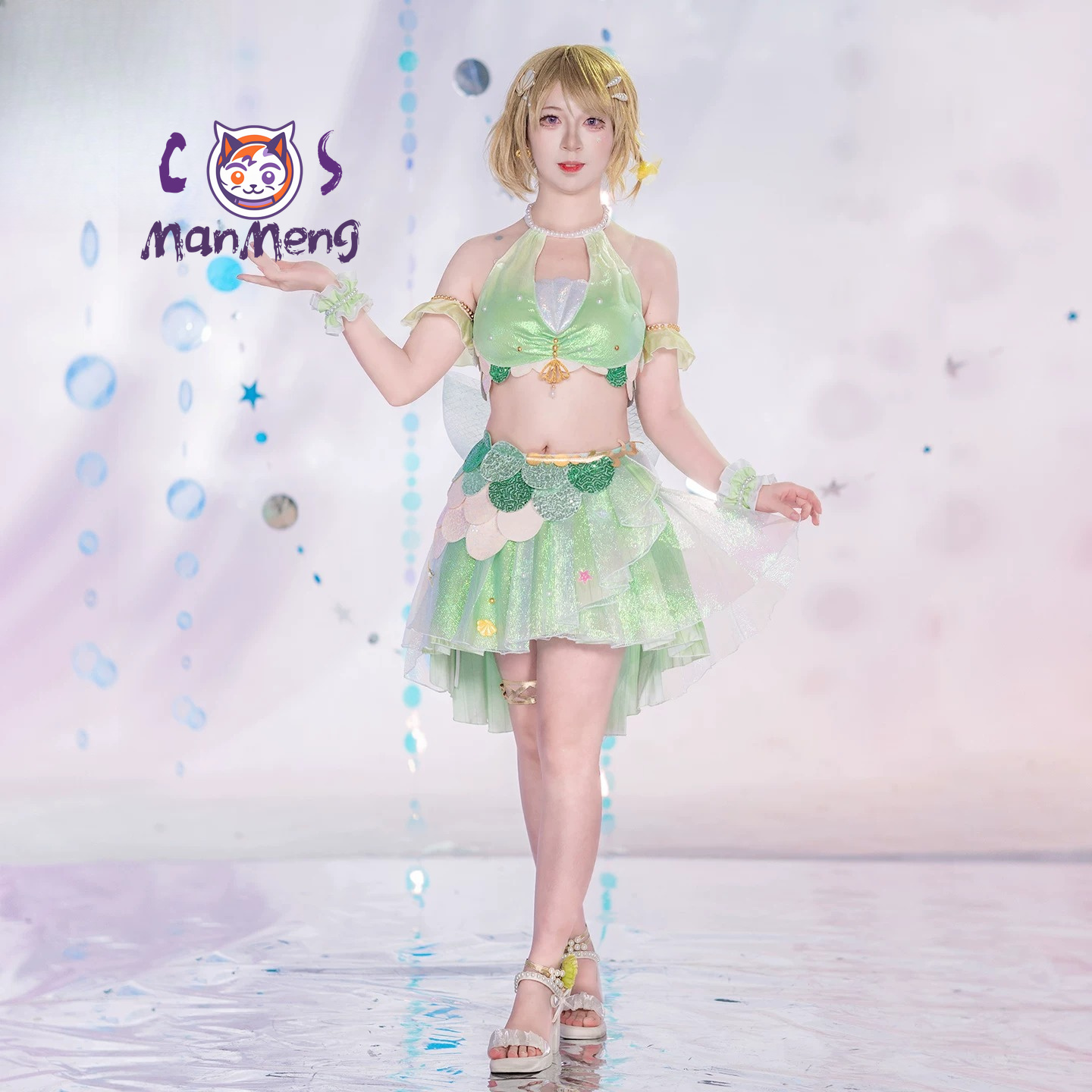 Anime LoveLive! Kostium Syreny – Anime Cosplay Dress For Women recenzja i cena