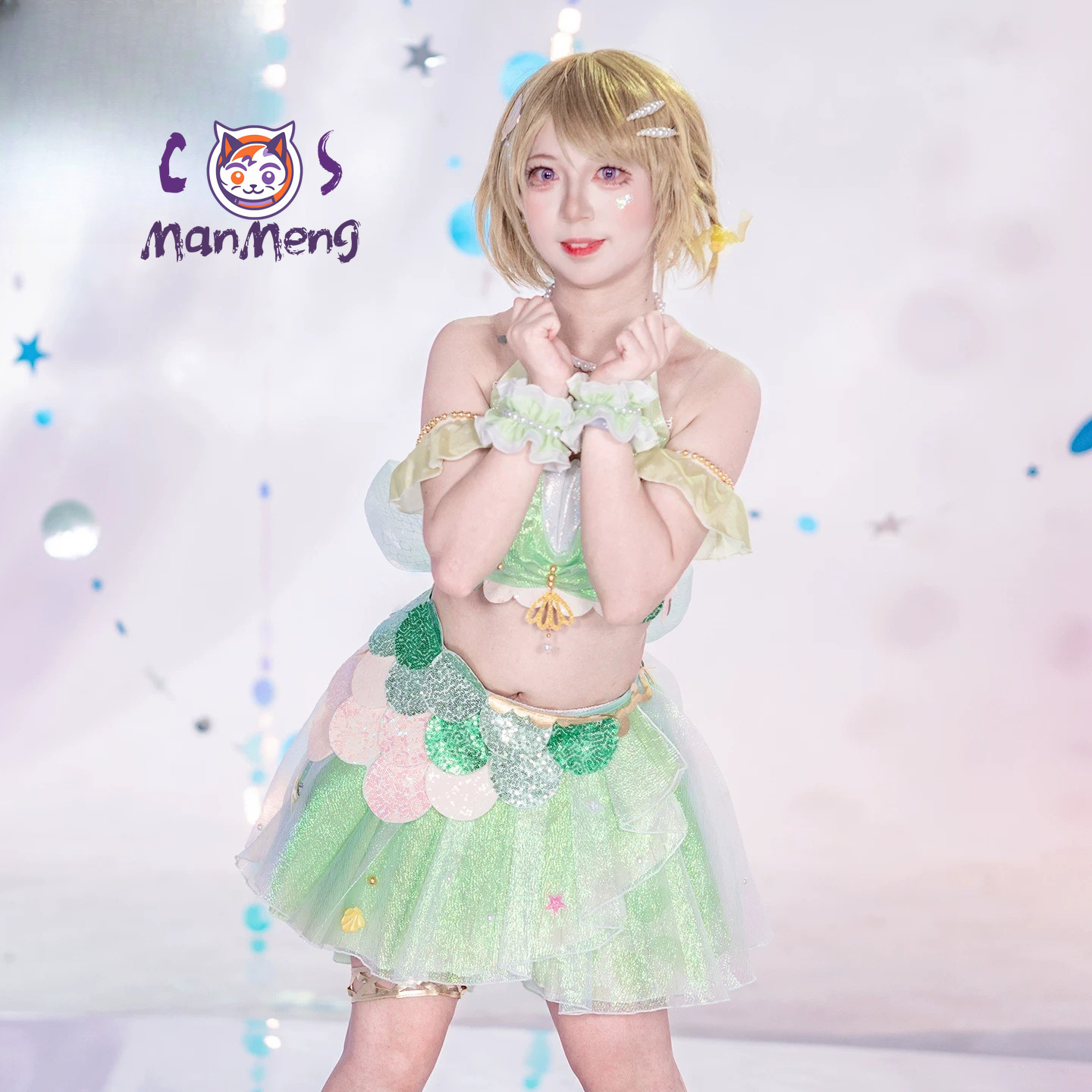 Anime LoveLive! Kostium Syreny – Anime Cosplay Dress For Women recenzja i cena
