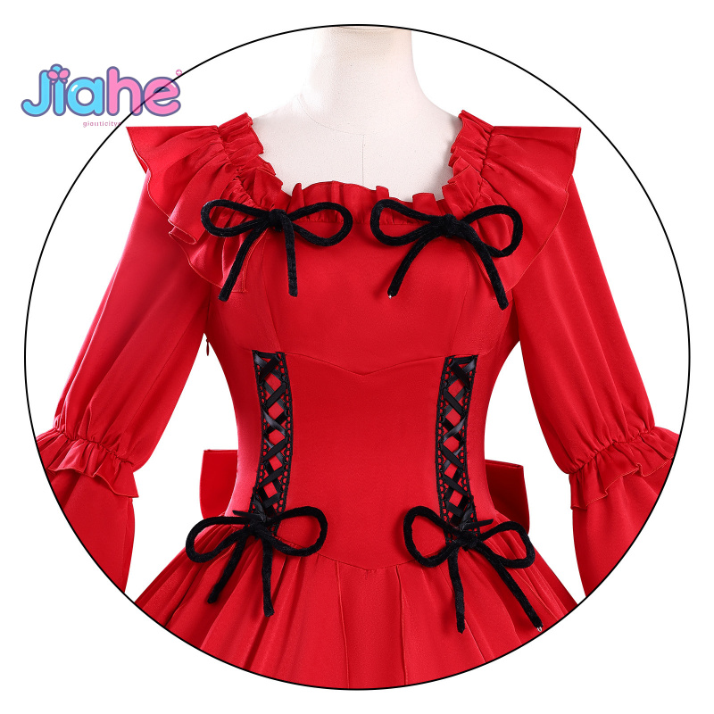 Kostium Cosplay Scarlett, czy  – Anime Cosplay Red recenzja i cena