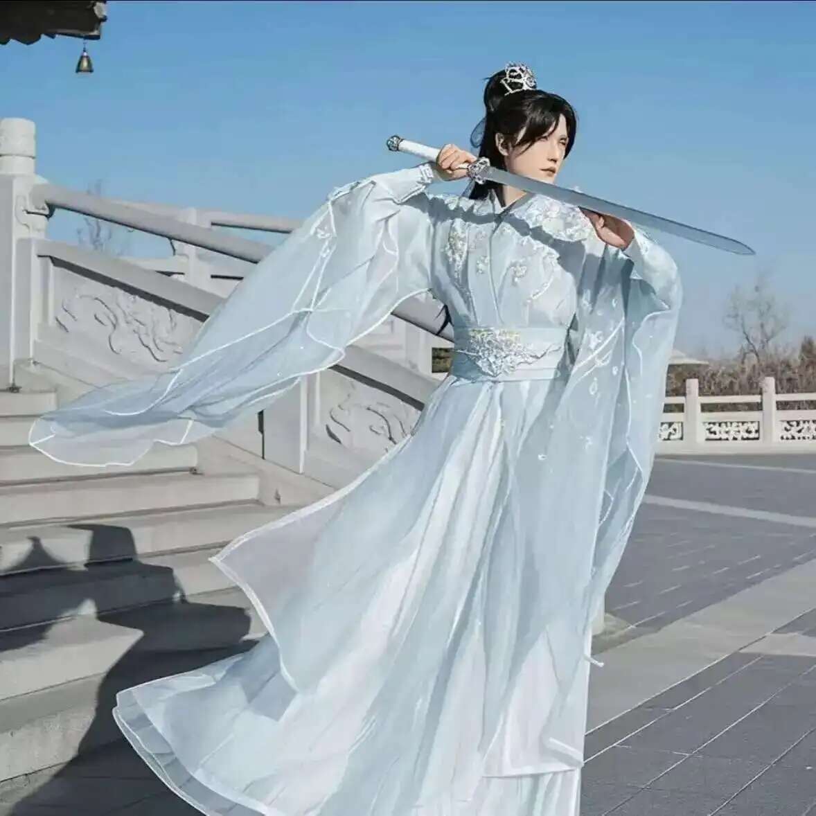 Duży Rozmiar 3XL Hanfu Męski C – Anime Cosplay Dress For Women recenzja i cena