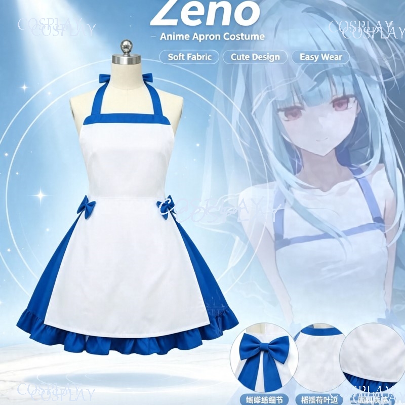 Niebieski Halloweenowy Pełny S – Zenos Anime Cosplay recenzja i cena