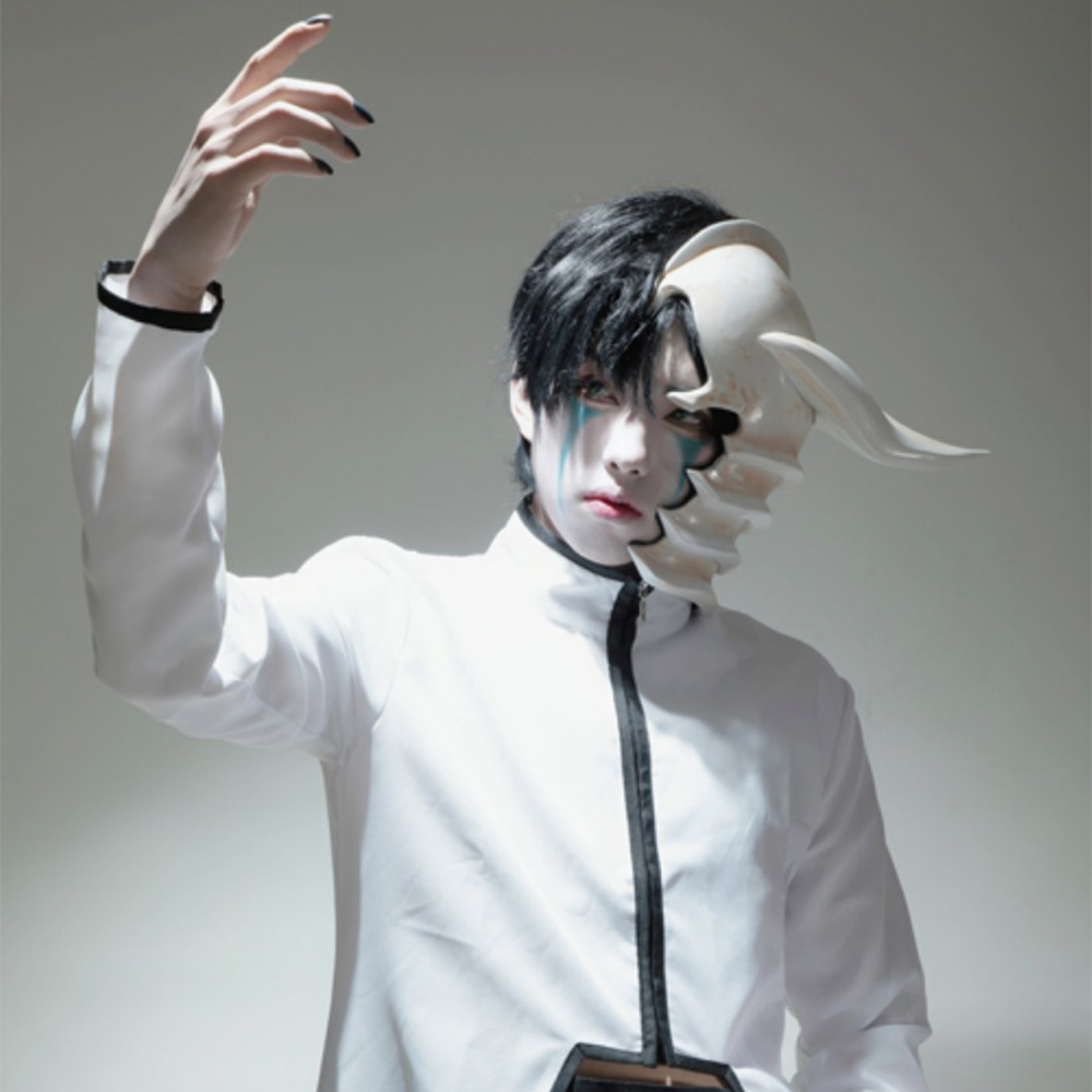 Anime Bleach Ulquiorra's Cospl – Bleach Captain Coat recenzja i cena